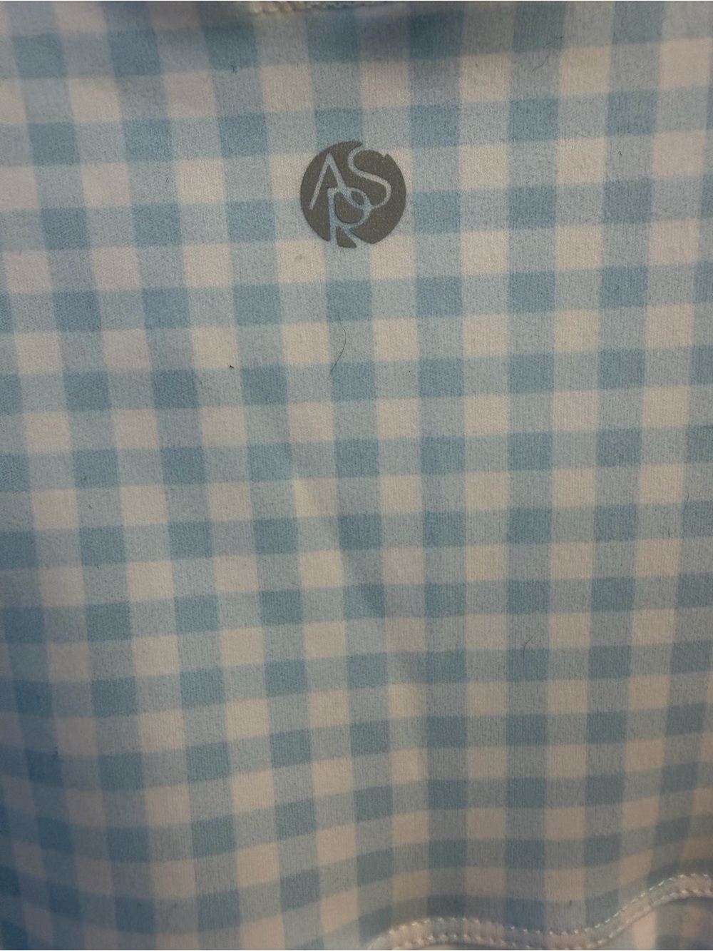 Altar'd State Light Blue Gingham Tie-Waist Casual Dress - Picture 3 of 4